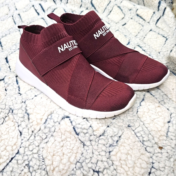 Nautica Women Vivien Fashion Slip-On Sneaker Comfort Running Shoes - Picture 2 of 6